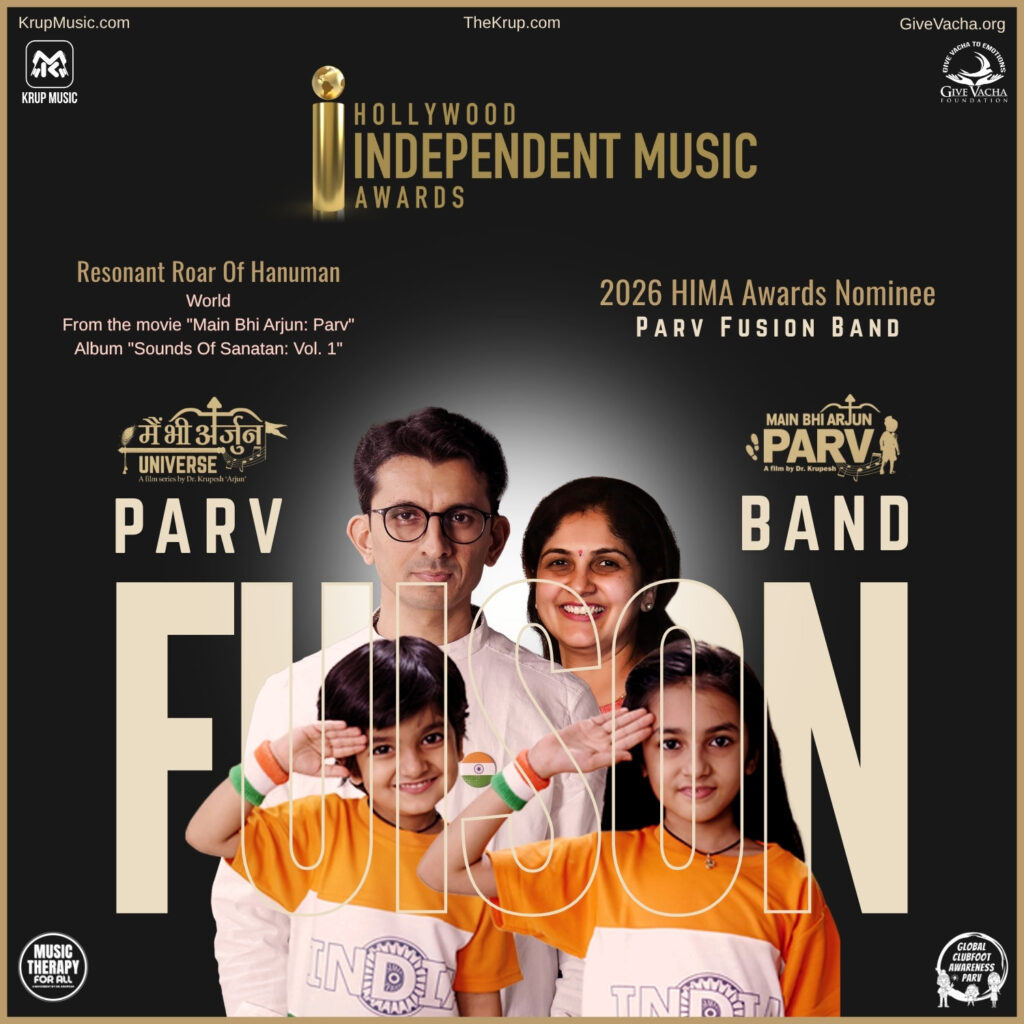 Hollywood Independent Music Awards HIMA 2026 Nomination Parv Fusion Band Krup Music